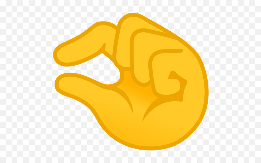 Pinching Hand Emoji - Little Bit Emoji,Hand Emoji