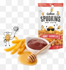 Honey Barbeque - Paste Emoji,Fried Potatoes Emoji