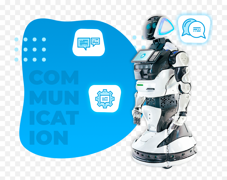 Communication Of Promobot Robots - Promobot V 4 Emoji,Robots With Emotions