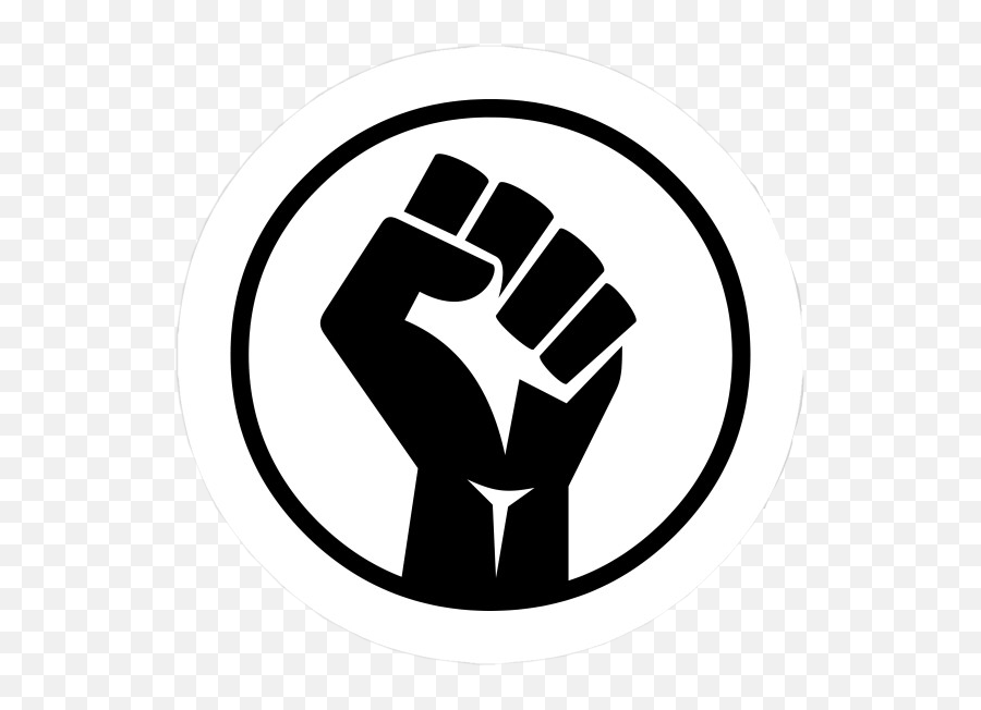 Largest Collection Of Free - Toedit Racismo Stickers Black Lives Matter Circle Emoji,Black Power Fist Emoji