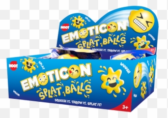 Emoticon Splat Ball With Pdq - Horizontal Emoji,Throw Up Emoticon