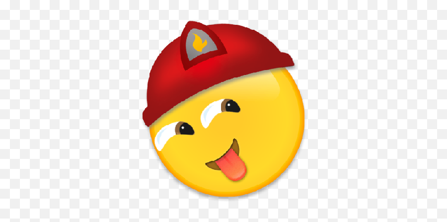 Naughty Cute Emoji Sticker With Red Cap - Fictional Character,Fire Emoticon Instagram