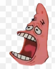 Head Sticker - Fictional Character Emoji,Spongebob Lauph Emoji