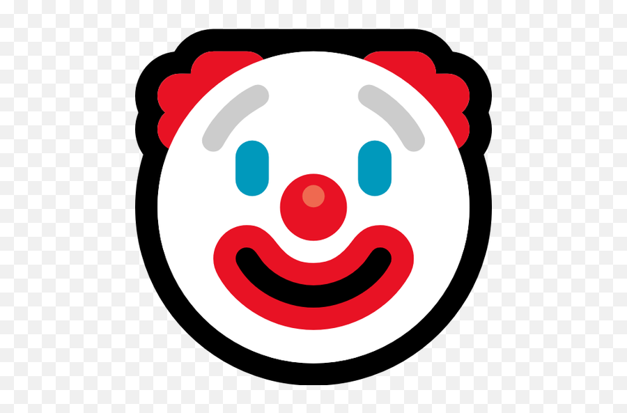 Emoji Image Resource Download - Microsoft Clown Emoji,Windows 10 Emoji