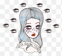 To - Easy Eye Rolling Drawing Emoji,Rolleyes Emoji