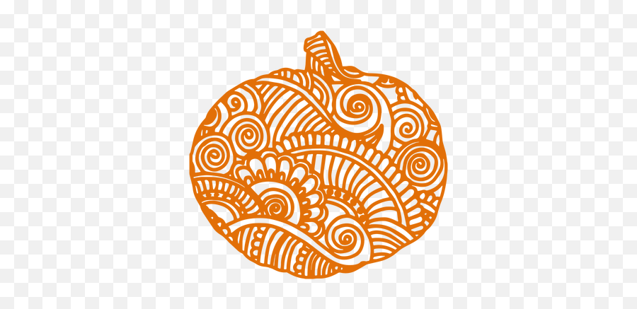 Pumpkin Zentangle Svg Free Best Premium Svg Silhouette - Bullet Journal Mandala Ideas Emoji,Easy Emojis Pumkin Stencils
