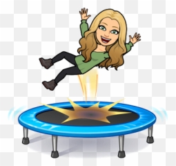 Operaciones Saltarinas - Bitmoji Trampoline Emoji,Trampoline Art And Emotions