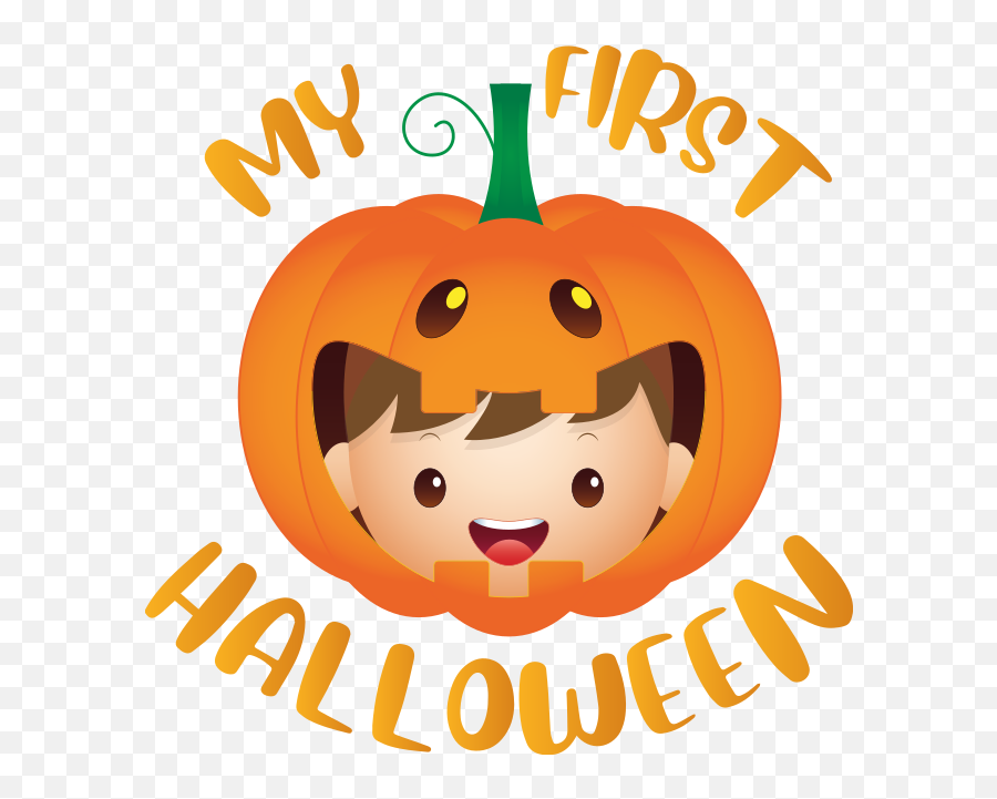 My First Halloween Baby T - Happy Emoji,Emoji Shirts For Halloween