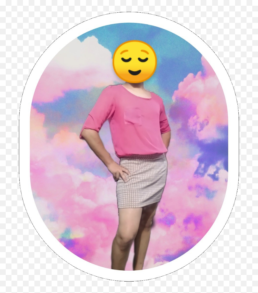 I Finally Got A Blouse To Mach This Skirt Iu0027m In Peace - Happy Emoji,Peace Emoticon Circle