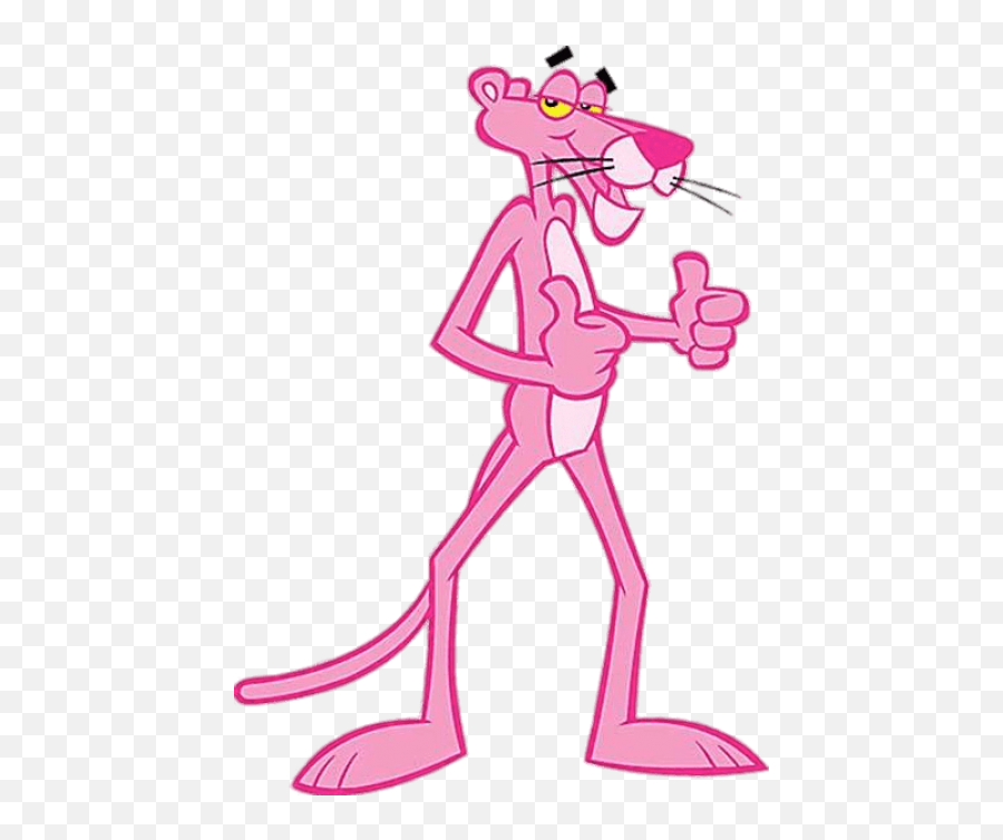 Pink Panther Thumbs Up - Owens Corning Pink Panther Emoji,Panther Emoji