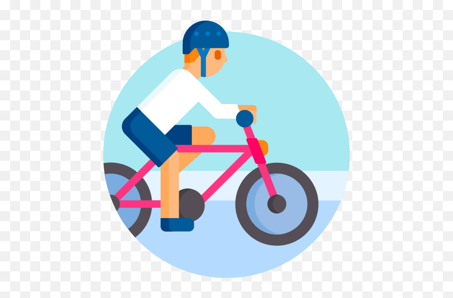 Cycling Sport Sports Free Icon Of Sport - Cycling Icon Emoji,Emoticon Running Bike From Skype