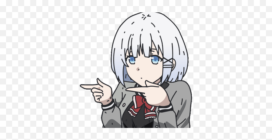 Siesta Seista Sticker - Siesta Seista Rikka Finger Spin Gif Siesta The Detective Is Already Dead Emoji,Discord Anime Gof Emojis