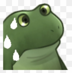 Telegram Stickers - Froge Worry Frog Emoji Discord,What Is Coffee Frog Emoji