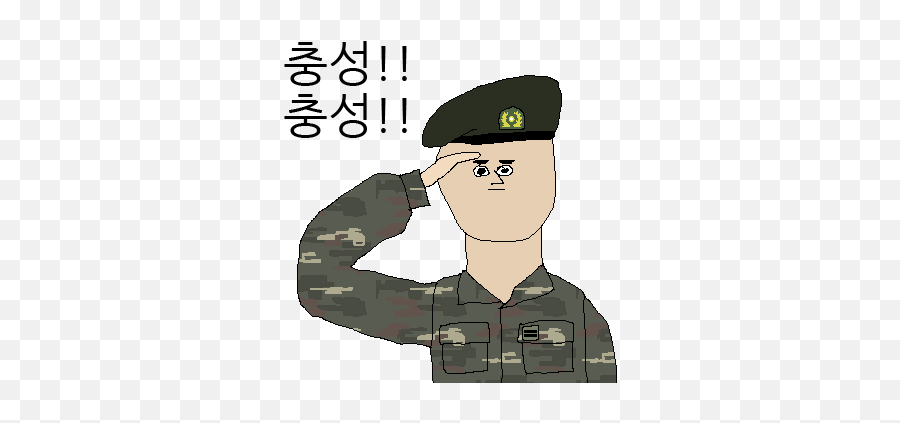 Emoji,Army Emoticon For Kakao