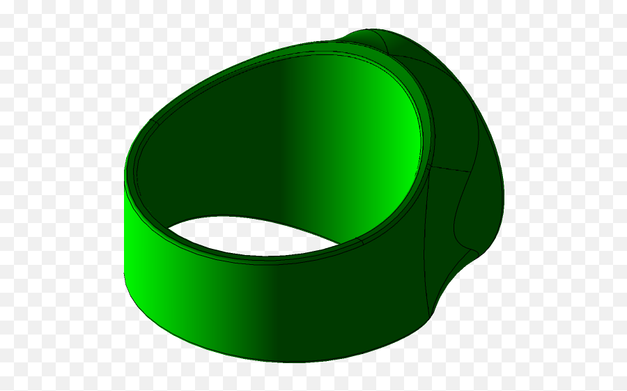 Green Lantern Ring 3d Cad Model Library Grabcad Emoji,Lantern Ring Emotions