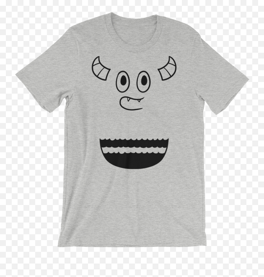 Pebble Face T - Shirt Emoji,Winking Emoticon In Black And White