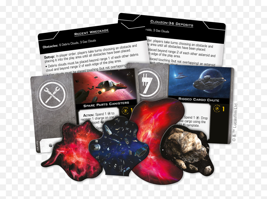 X - Wing Seconde Édition Page 2 Aw Rumeurs Et Star Wars X Wing Second Edition Never Tell Me The Odds Obstacles Pack Emoji,Asteroid Emoji