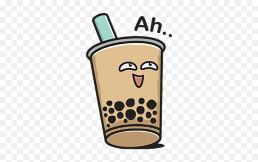 Telegram Sticker From Bubble Tea Pack Emoji,Tea Spill Emoji