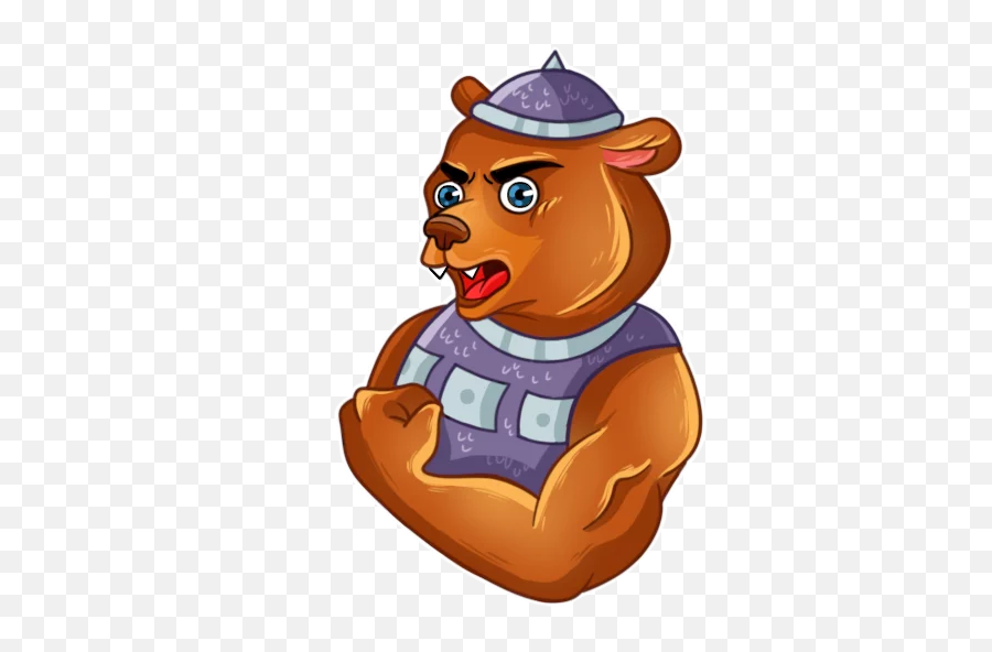 Comrade Bearski Stickers - Big Emoji,Kung Fu Panda Emoji