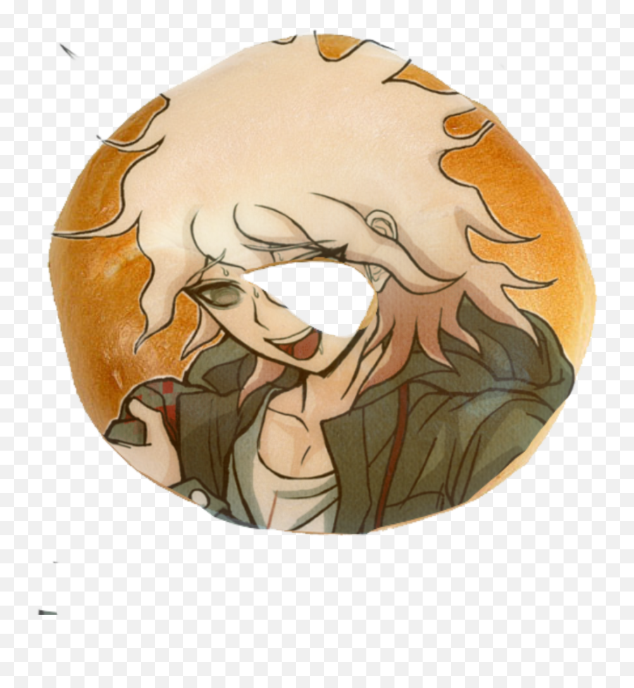 Bagel Nagitokomaeda Danganronpa Food Sticker By Mike - Fictional Character Emoji,Danganronpa Emoji