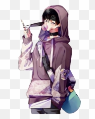 Sticker - Hime Cut Emoji,Purple Devil Emoji Costume