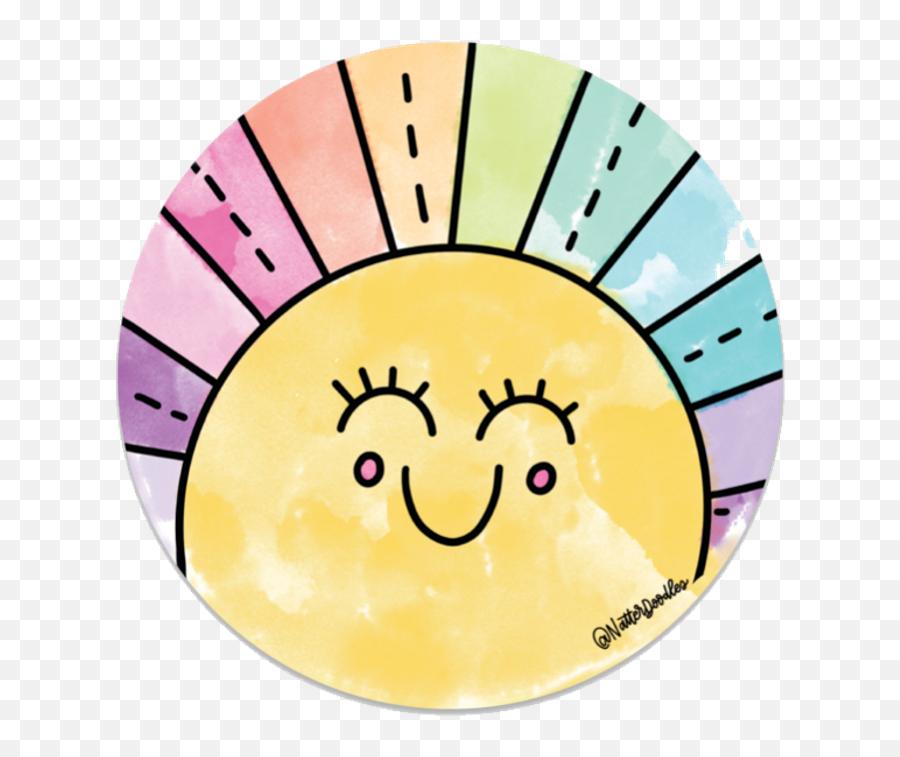 Natterdoodle - Png Sun Clipart Black And White Emoji,Snarky Emoticon
