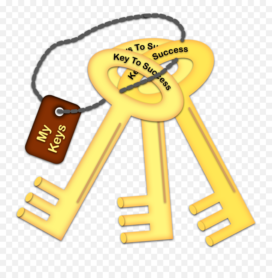 Cartoon Best Car Golden Lock Vector - Cartoon Keys Png Emoji,Key To Success Emoji
