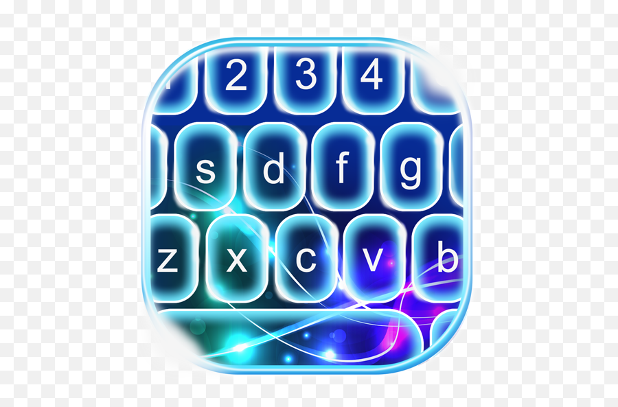 Blue Neon Keyboard Changer 30 Apk Download - Comblueneon Technology Applications Emoji,Ridmik Keyboard With Emoji