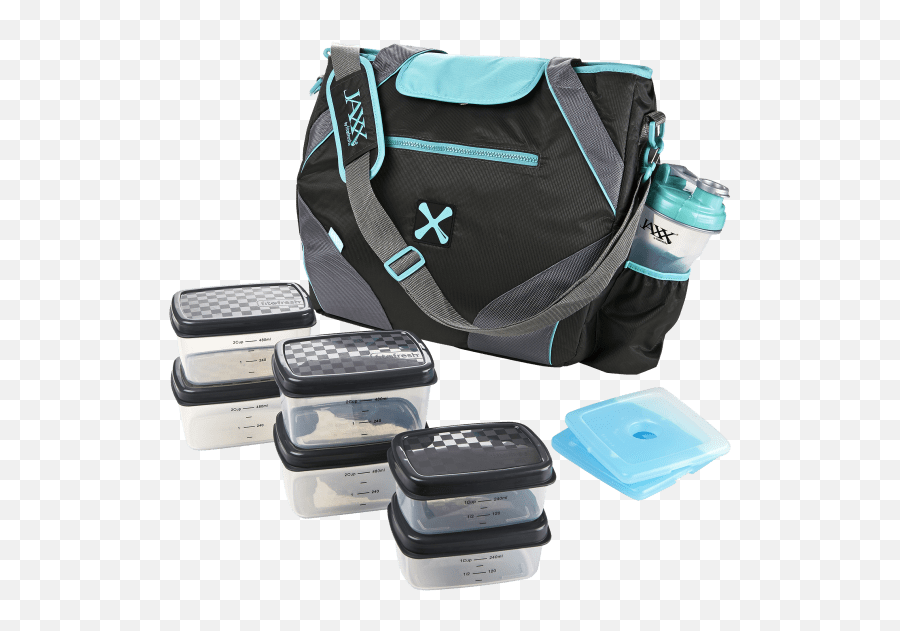 New Year New - Fit Fresh Jaxx Fitpak Ares Prep Bag With Leakproof Portion Control Container Set And Ice Pack Emoji,Emoji Backpack With Lunchbox