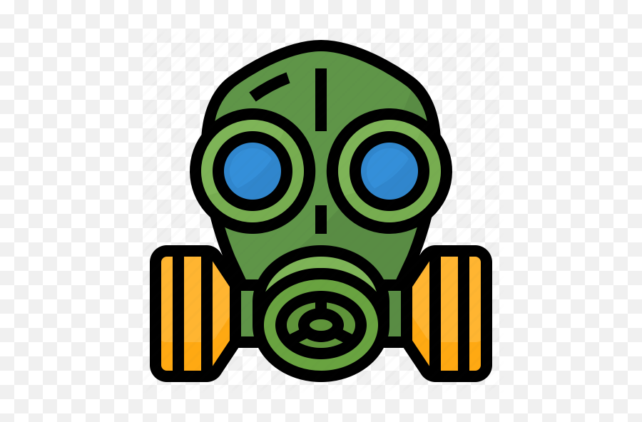 Gas Mask Protect Toxic Icon - Download On Iconfinder General Service Respirator Emoji,Gas Mask Emoticon