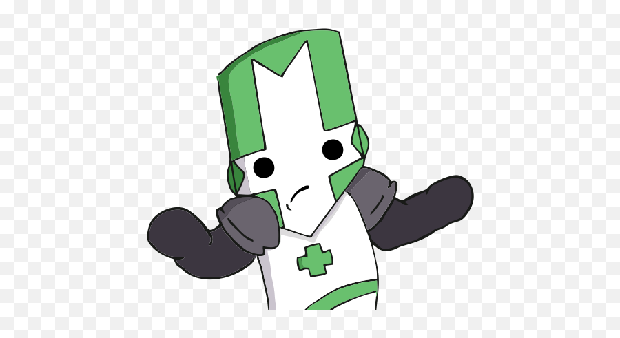 Transparent Green Knight Castle Crashers Emoji,Emotions Meme Deviantart