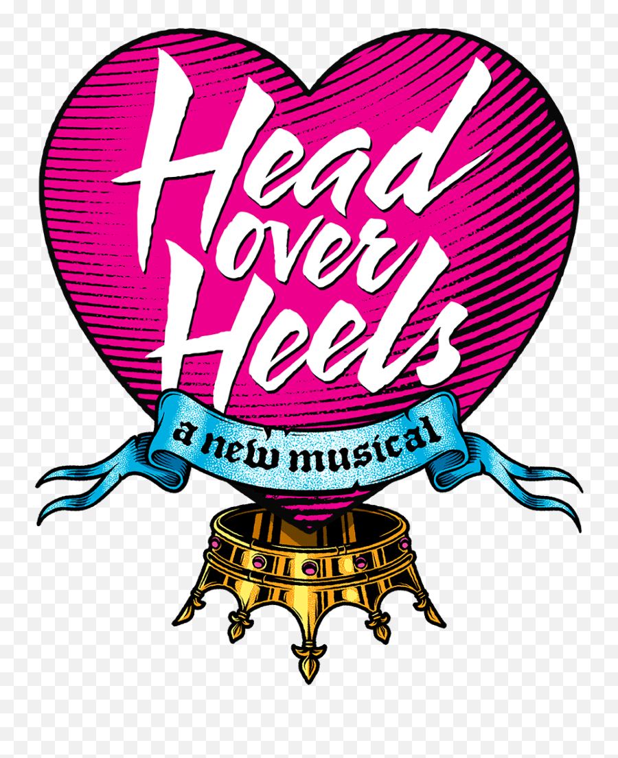 Head Over Heels Logo New York Theater Animated Disney Movies - Girly Emoji,Disney Emoji Movies