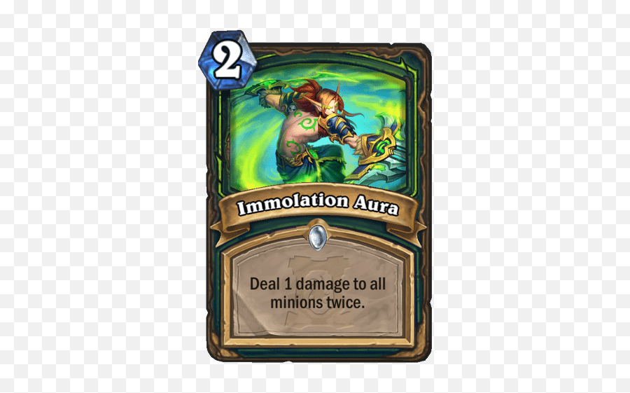 All Ashes Of Outland Cards Revealed - News Icy Veins Hearthstone Immolation Aura Emoji,Ashes Emoji