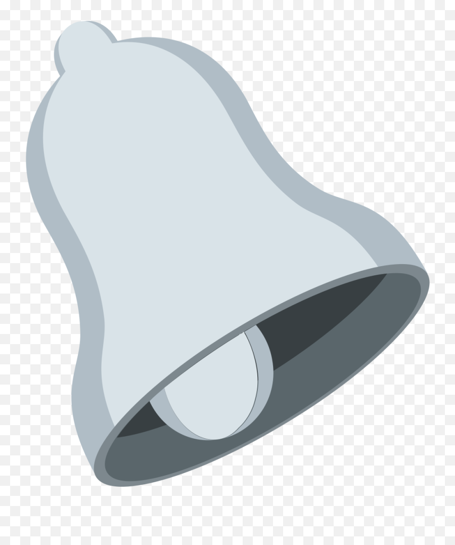 Bell - Grey Bell Sign On Facebook Emoji,Emoticon Glocke