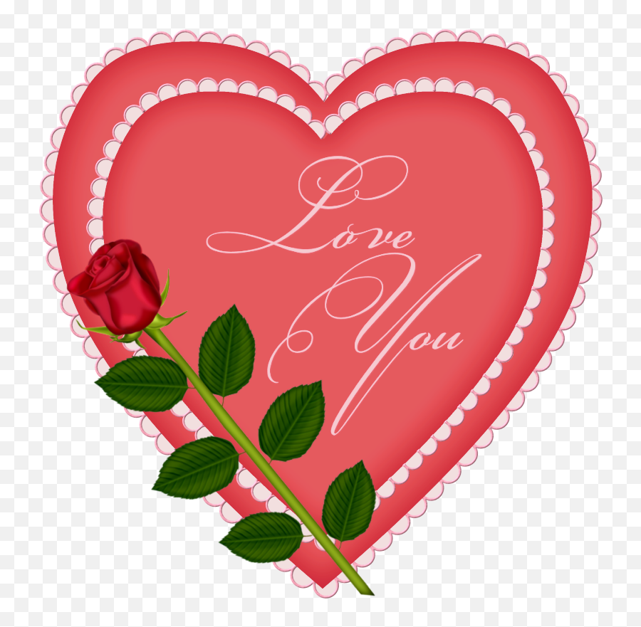 Free Rose Heart Png Download Free Clip Art Free Clip Art - Lunch Box Strap Paracord Red Emoji,Happy Valentine's Day Family Con Emotion Para Facebook