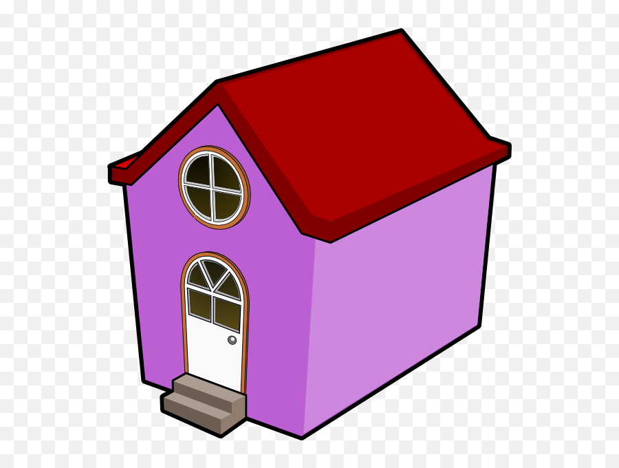 House Animation Png - House Purple House Animated Emoji,Openscad Emojis
