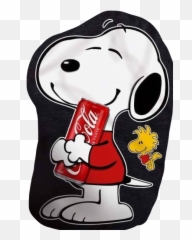 Snoopy Woodstock Cocacola Hug Sticker - Snoopy Coca Cola Emoji,Woodstock Peanuts Copy/paste Emojis