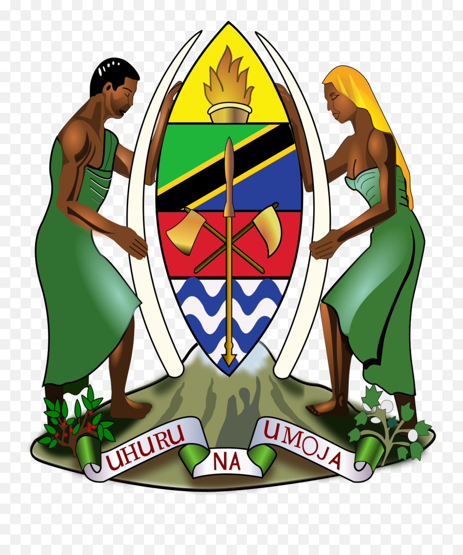Coat Of Arms Of Tanzania - Tanzania Government Logo Emoji,Daily Emotion Coats