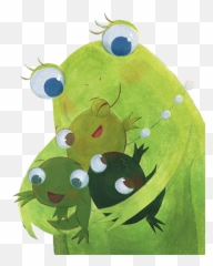 Little Frog And The Scary Autumn Thing Little Frog And The - Dot Emoji,Five Little Pumpkins Emotion
