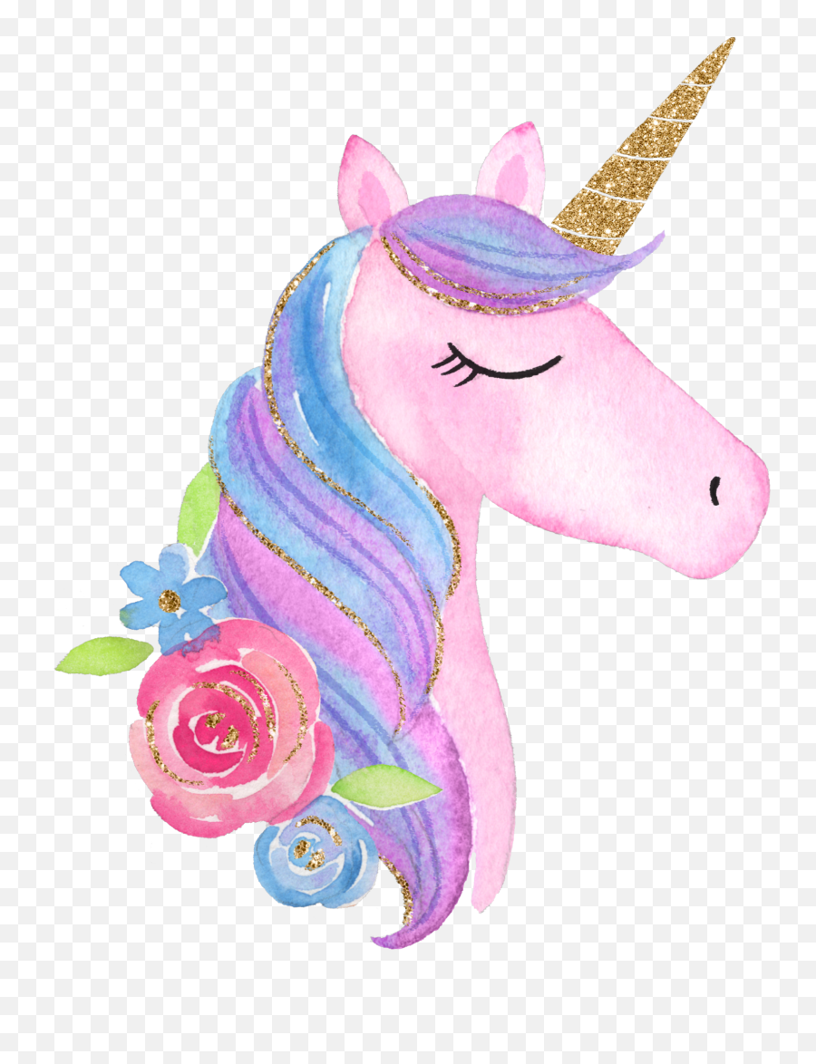 Unicornio Unicorn Sticker By Monikedits - Unicorn Canvas Painting Emoji,Emojis Unicornio