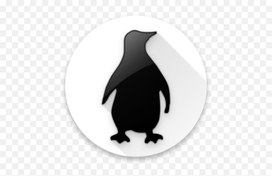 Penguin Server Apk Download - Vector Illustration Rockhopper Penguin Silhouette Emoji,Pinguin Emoji