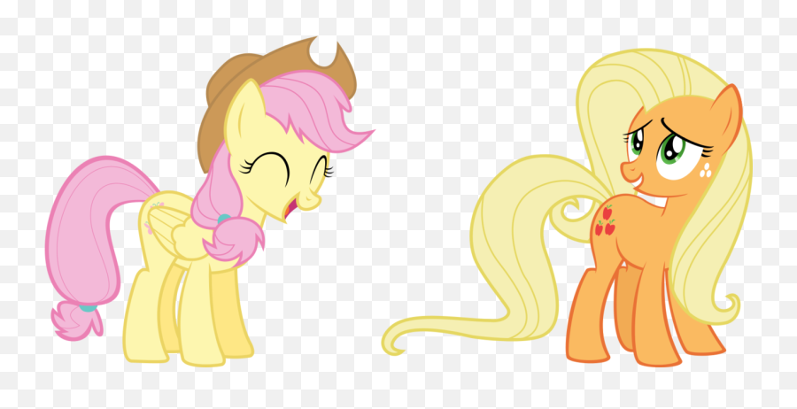 Favorite Color Swapped Ponies - Sugarcube Corner Mlp Forums Mythical Creature Emoji,My Little Pony Applelack Emoticon