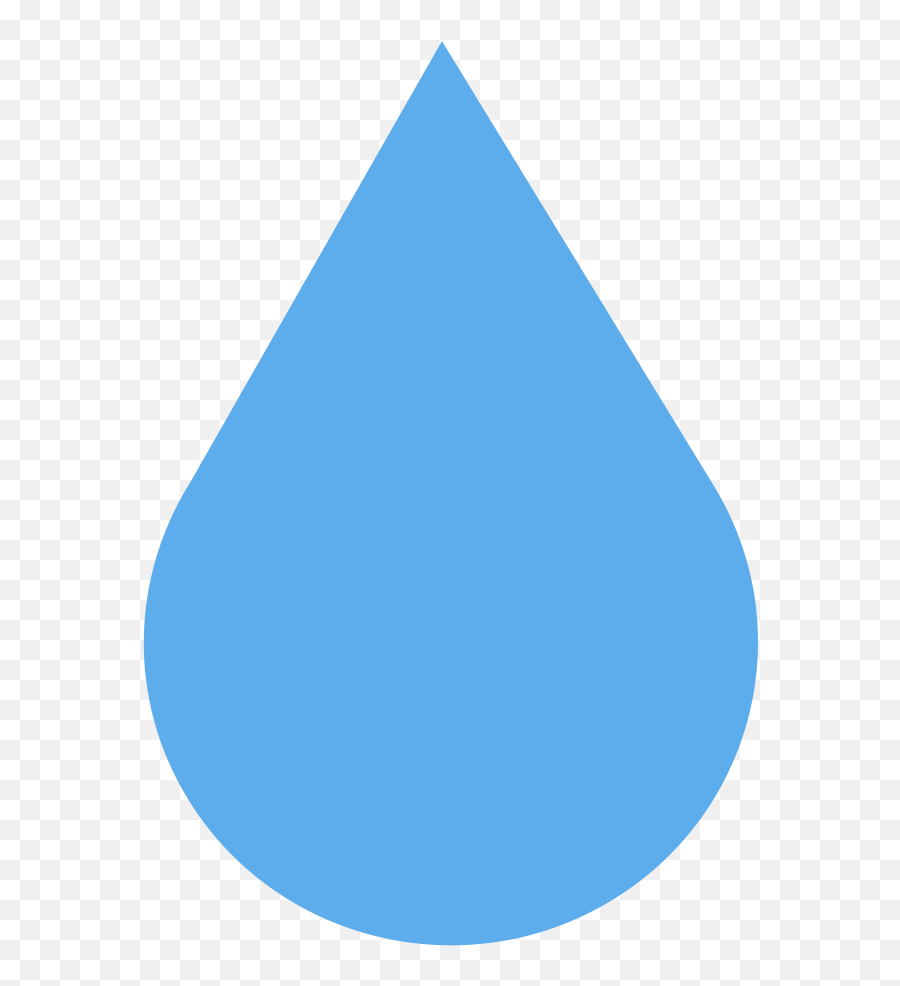 Droplet Emoji Clipart Free Download Transparent Png - Water Clip Art Drip,Twitter Triangle Emojis