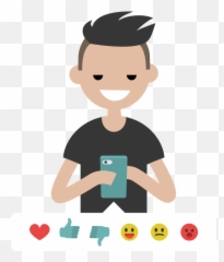 What Are The Benefits Of Social Media - Indian Millennial Icon Emoji,Thoughts On Expressing Emotions On Social Media