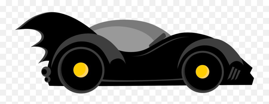 Clipart Bat Car Clipart Bat Car - Batman Png Emoji,Batman Emoji