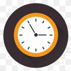 Flat Clock Circle Icon Logo Transparent Png U0026 Svg Vector Emoji,Watch And Couple Emoji