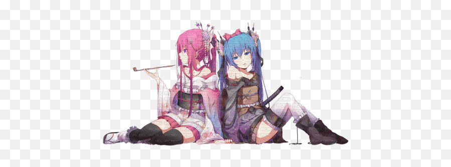 Miku And Luka Miku Hatsune Luka Megurine Vocaloid Emoji,Megurine Luka Emoticon