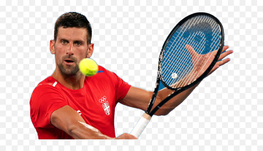 Novak Djokovic Tennis Player Png Free Download Png Mart Emoji,Emoji Temmis Ball