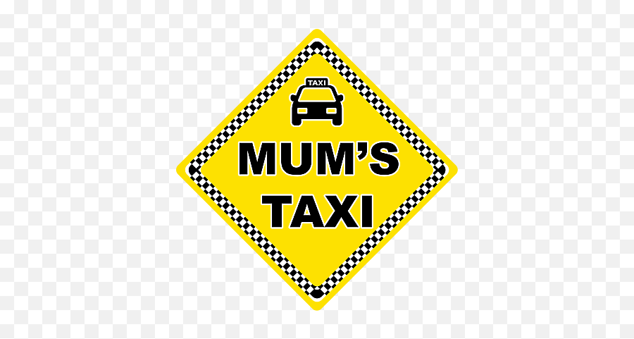 Mumu0027s Taxi Novelty Car Sign 2 Ebay Emoji,Yellow Triangle Emoji