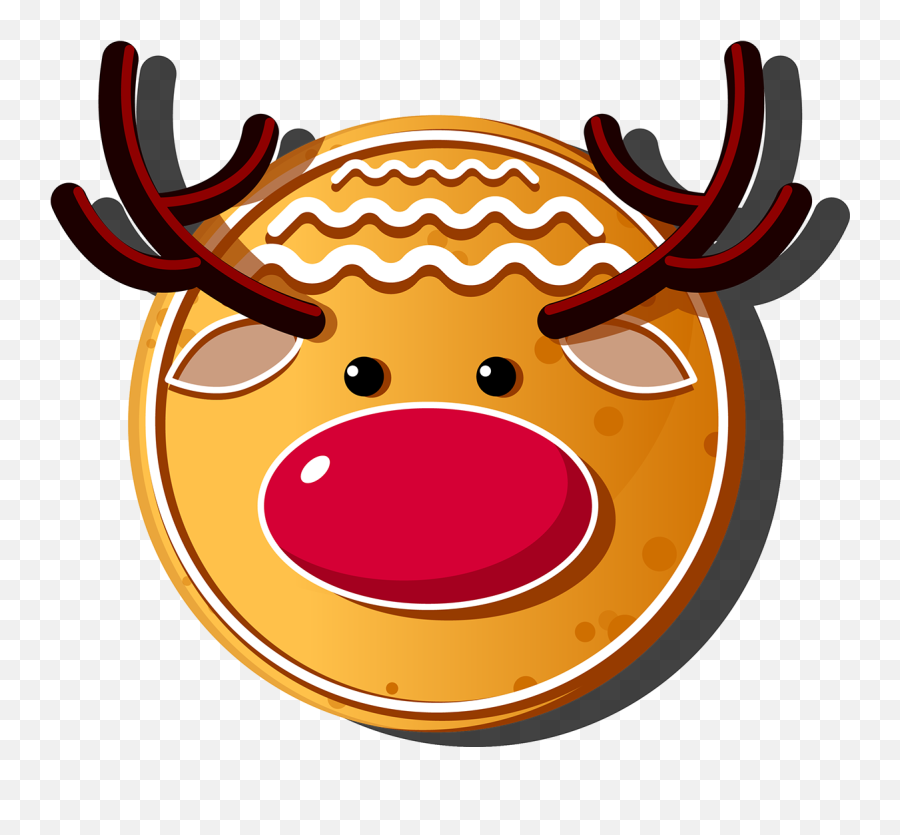 Christmas Cookies On Behance Emoji,Horn Face Emoji